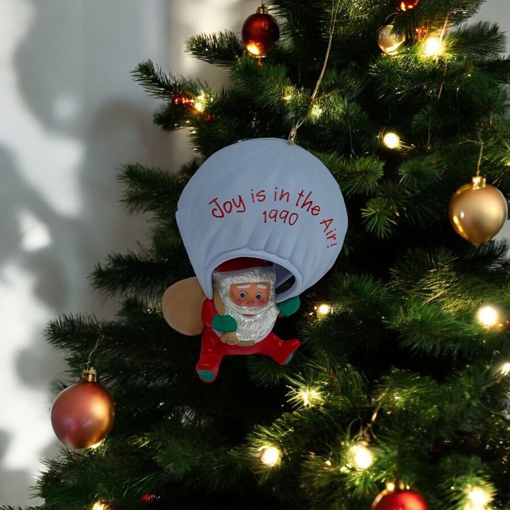 Joy Is in the Air Hallmark Keepsake Christmas Ornament - 1990
